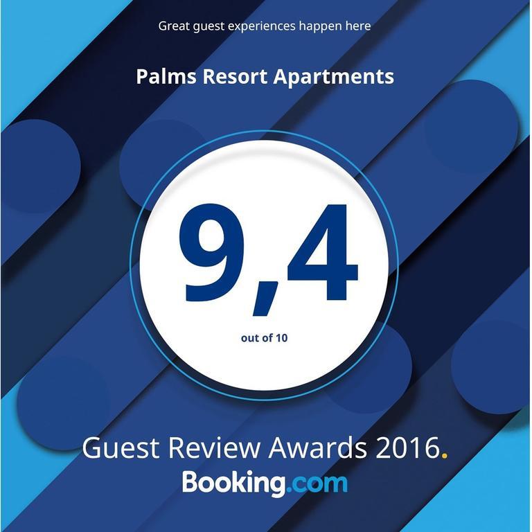 Palms Resort Apartments Alethriko ภายนอก รูปภาพ